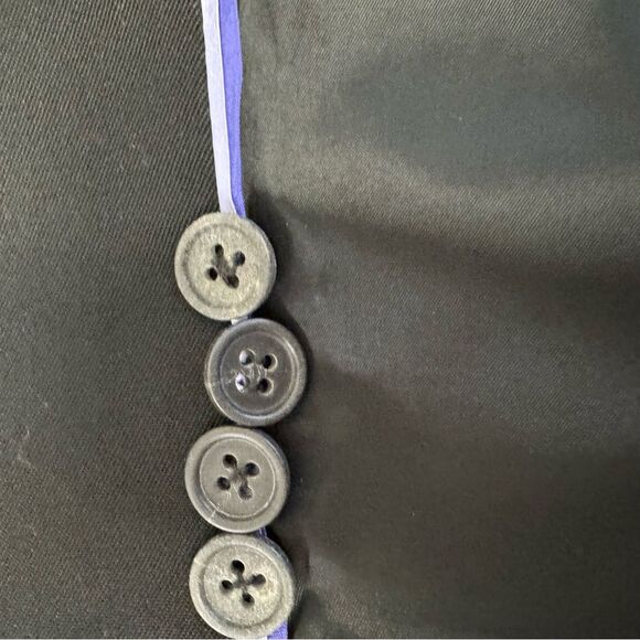 J Crew‎ 100% Wool Black Preppy Office Blazer Size 2 - Picture 9 of 11